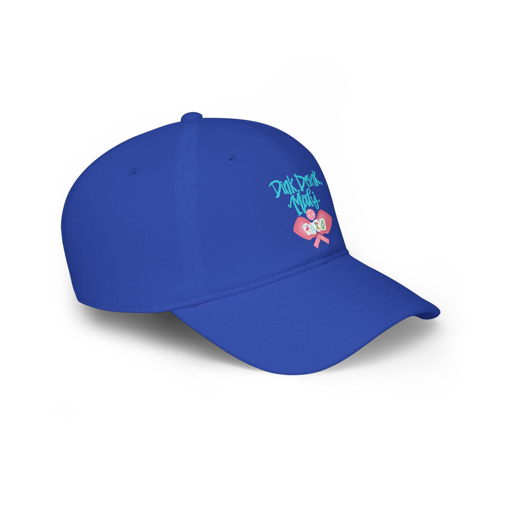 Dink Drink Mahj Baseball Hat, Gift for Her, Pickleball or Mahjong Player,