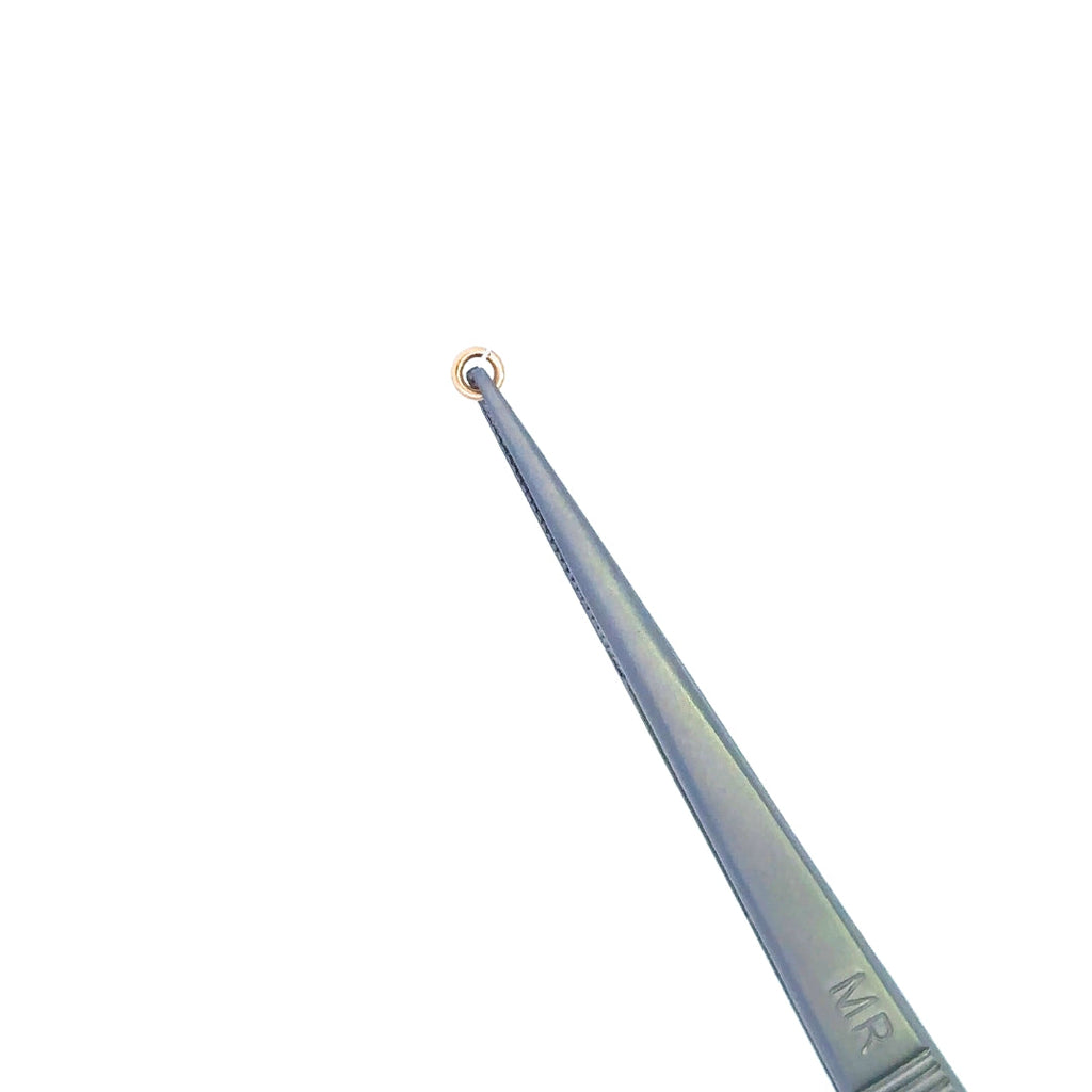 Grounded Precision Locking Tweezers for Permanent Jewelry Welders