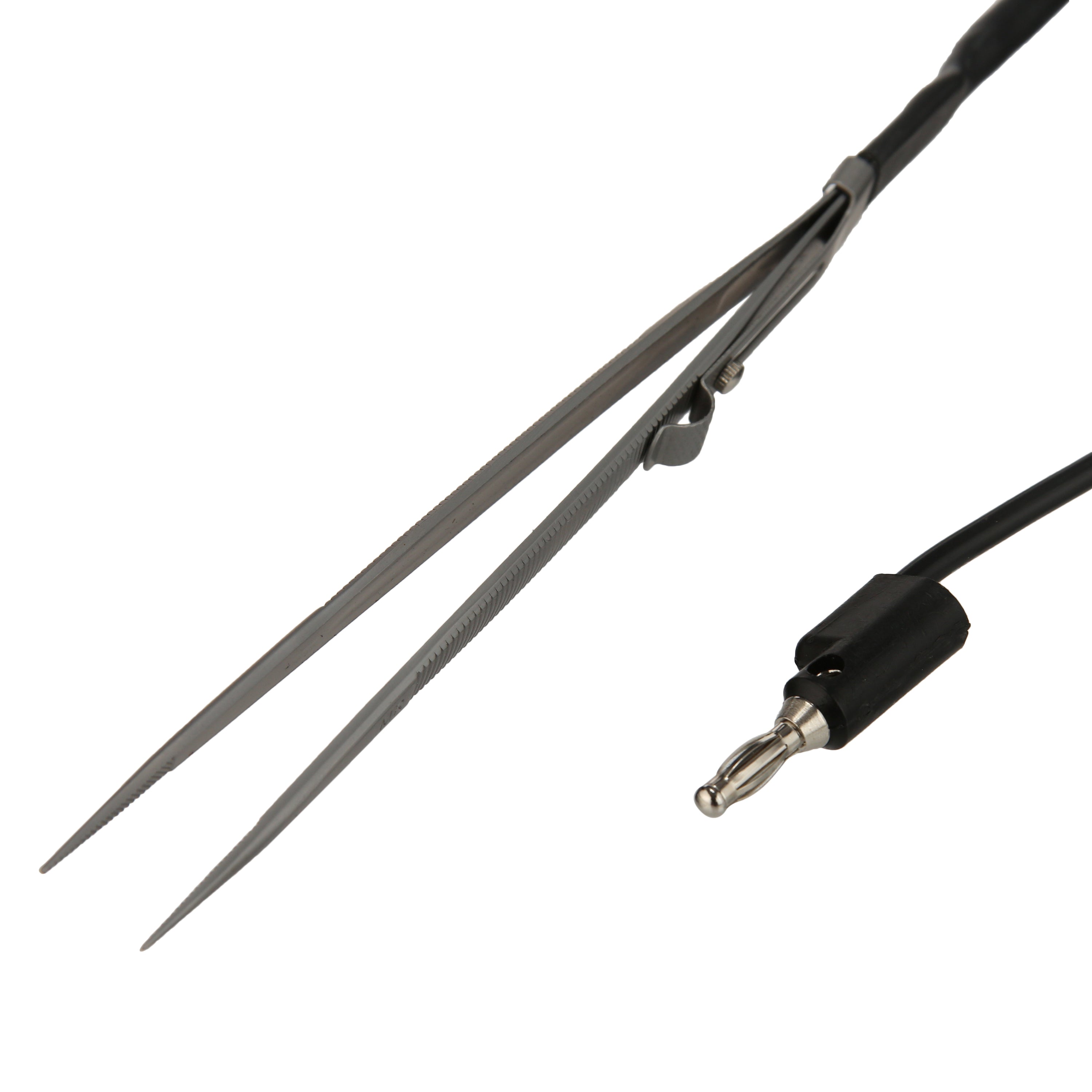 Grounded Precision Locking Tweezers for Permanent Jewelry Welders