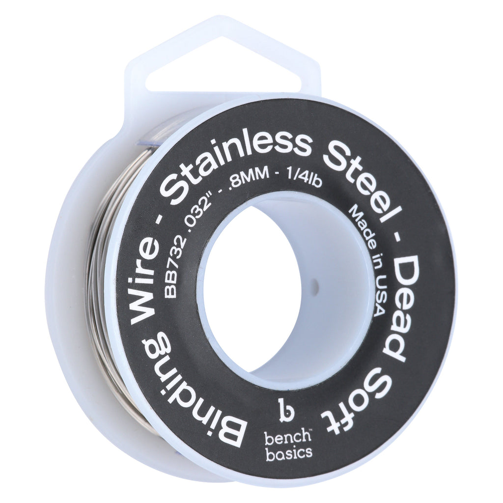 Stainless Steel Wire for Binding and Handling, 1/4lb Spool