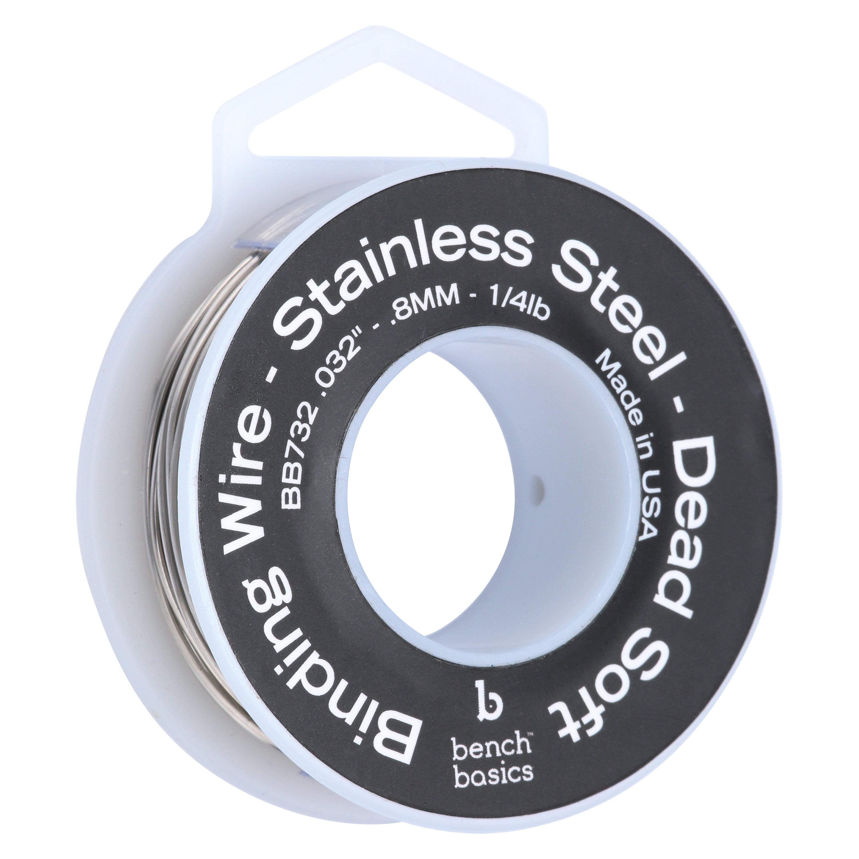 Stainless Steel Wire for Binding and Handling, 1/4lb Spool