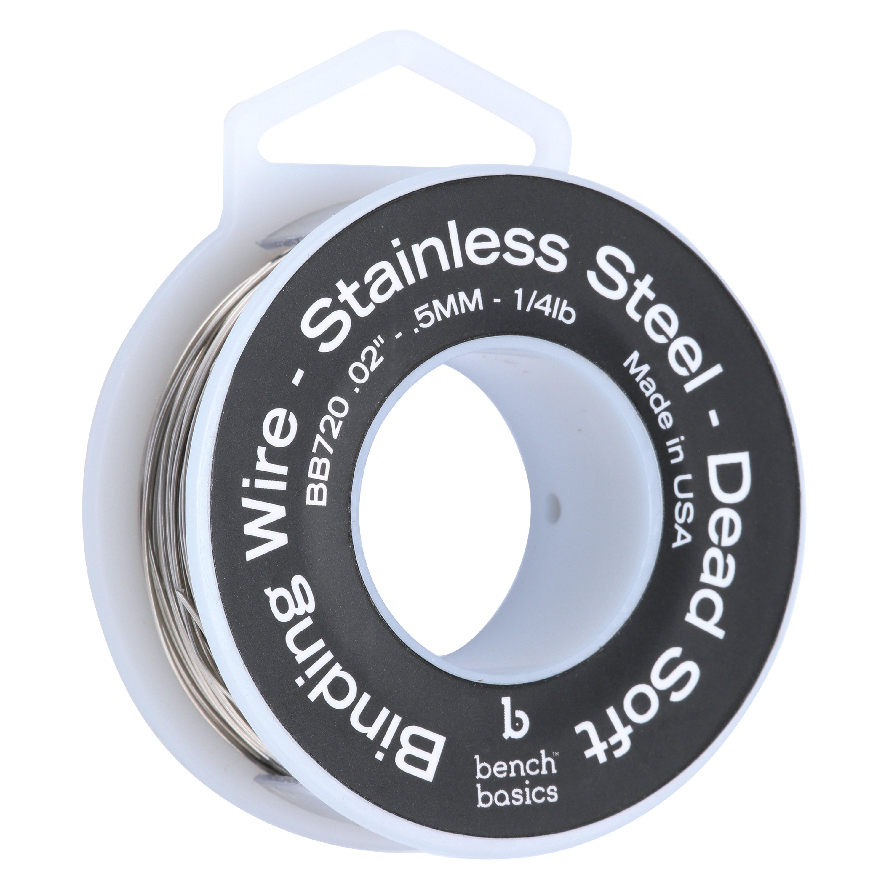 Stainless Steel Wire for Binding and Handling, 1/4lb Spool