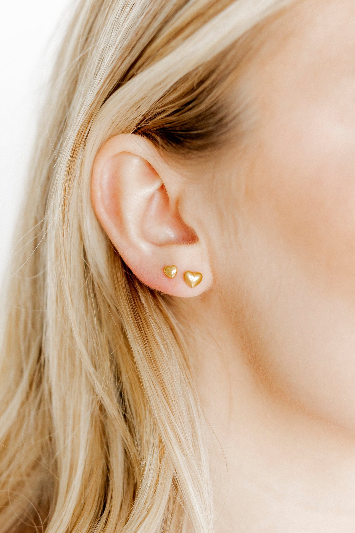 Screwback Stud Earrings - Hadley Gold