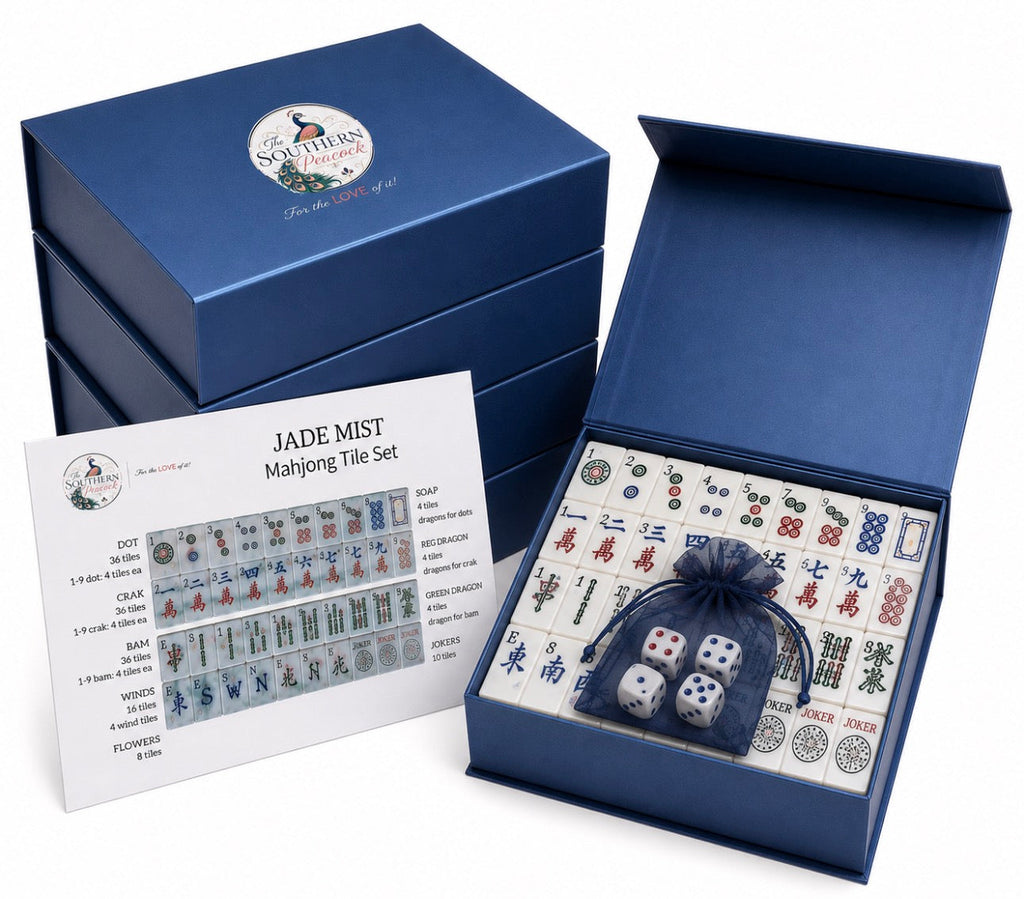 Tropical Escape Mahjong Tile Set