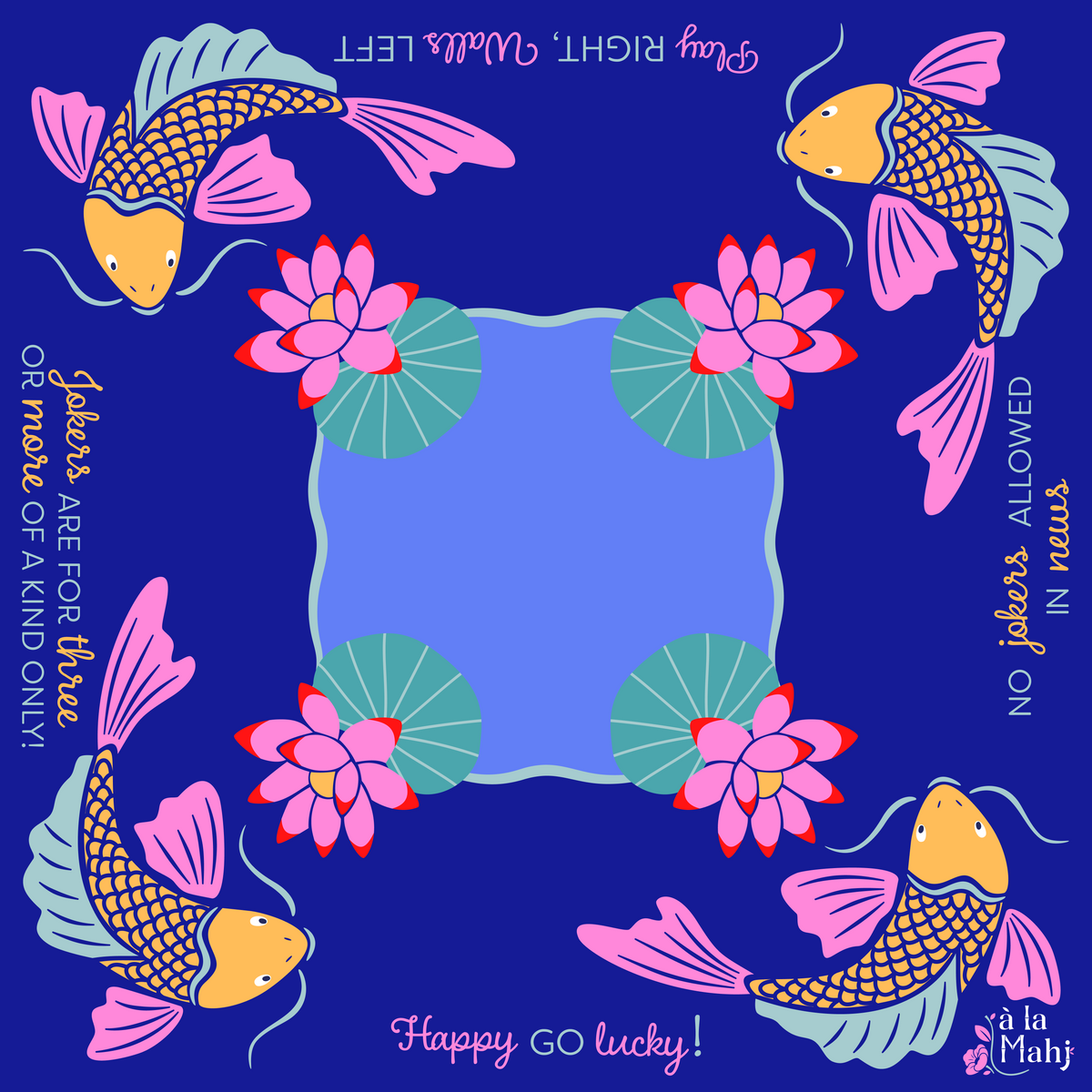 Mat - Happy Go Lucky Mahjong Mat