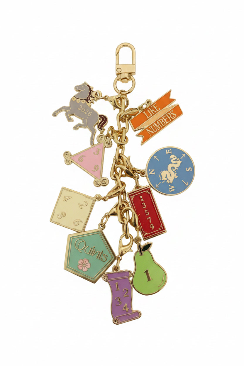 Gold-Tone Charm Chain with Swivel Hook
