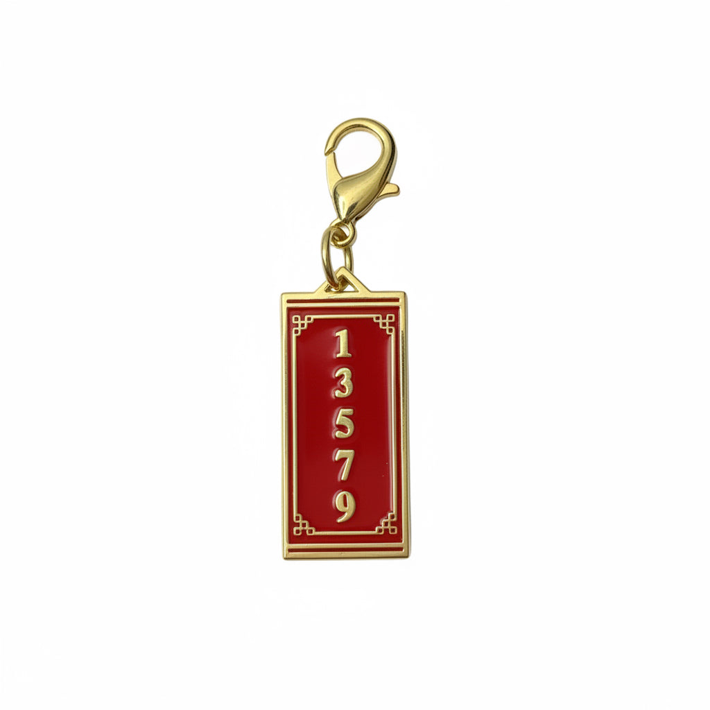 2026 Mahjong Card Charm Collection – Complete  Set with Chain