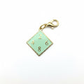 Evens 2468 Mahjong Charm – Gold Cloisonné Keepsake | SoloMahj