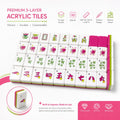 Love and Luck Mahjong Tile Set