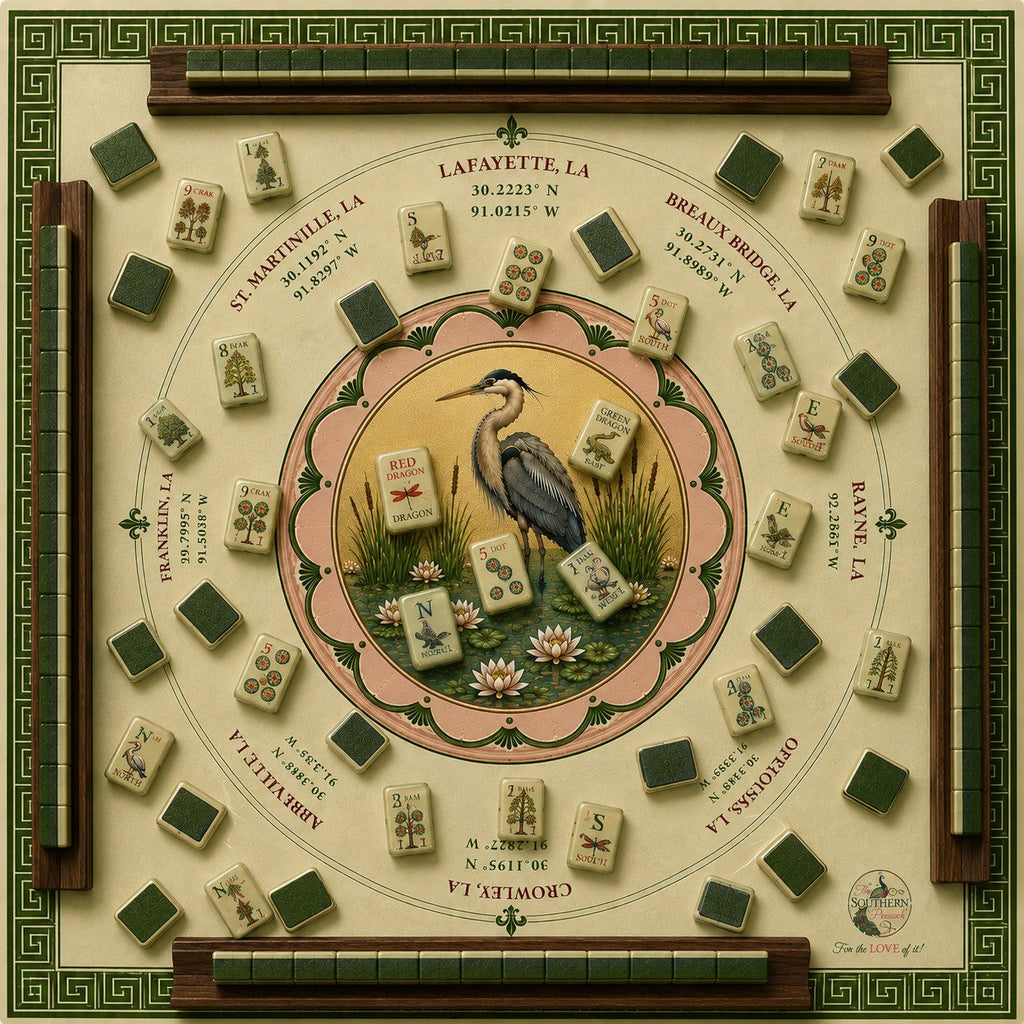 Acadiana American Mahjong Tile Set | Louisiana Collection | Pre-Order
