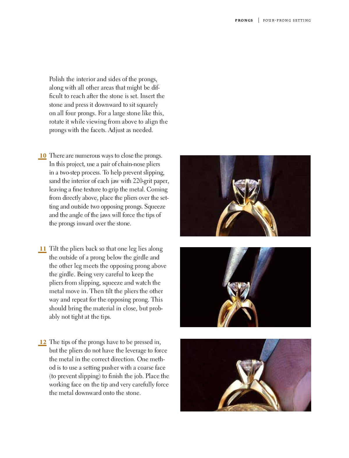 Professional Stonesetting, A Contemporary Guide to Traditional Setting Techniques - Alan Revere