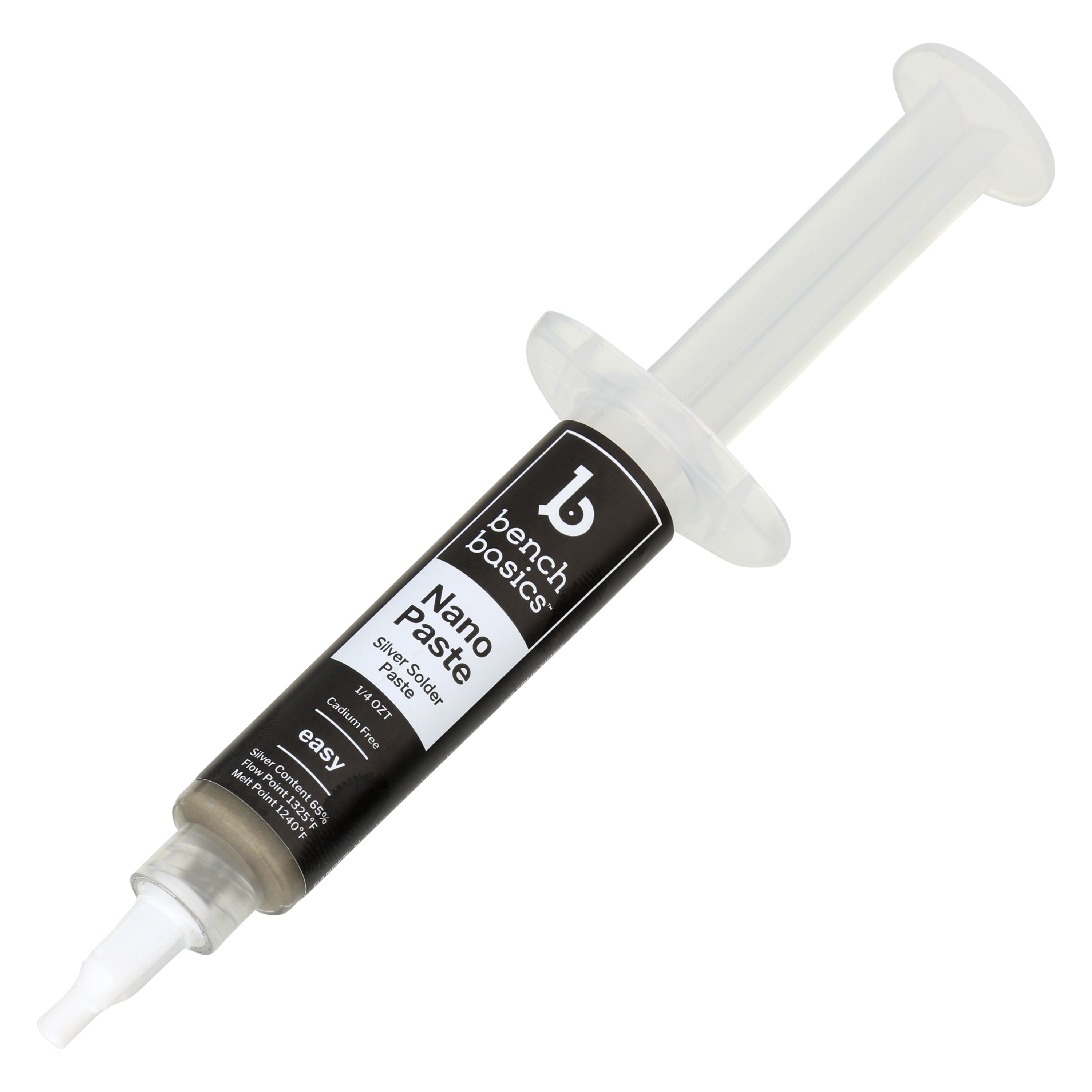 NANO Paste, Silver Solder Paste w/ Dispensing Syringe, 1/4 ozt