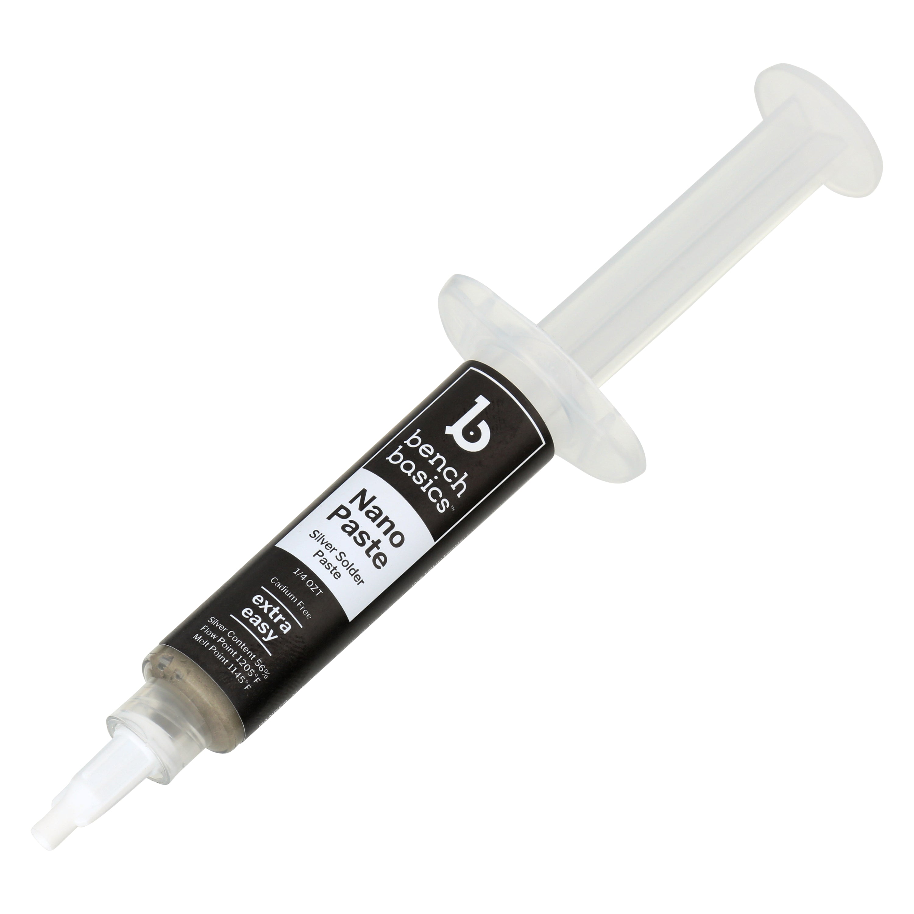 NANO Paste, Silver Solder Paste w/ Dispensing Syringe, 1/4 ozt