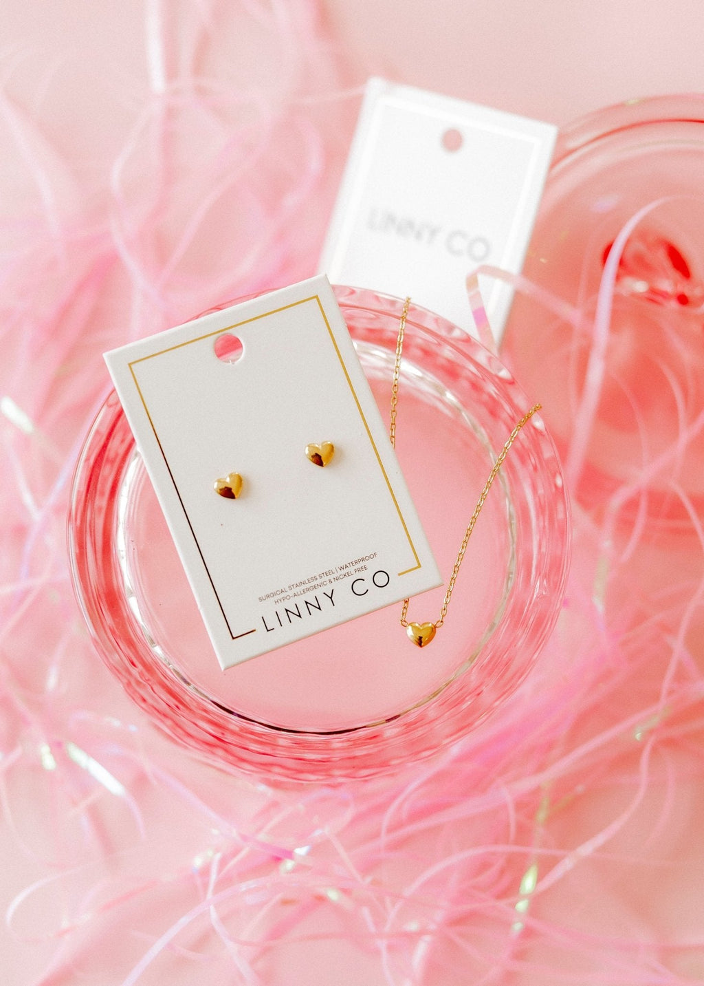 Screwback Stud Earrings - Hadley Gold