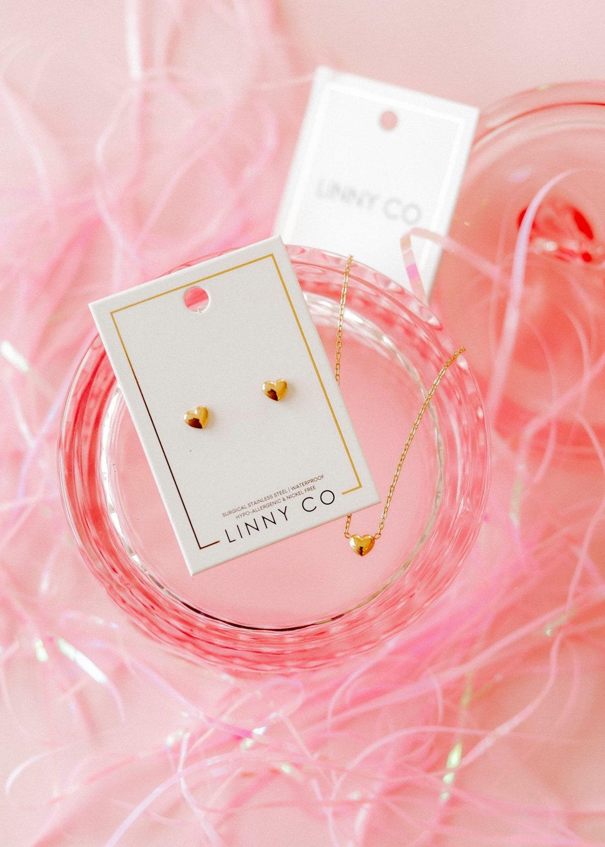 Screwback Stud Earrings - Hadley Gold