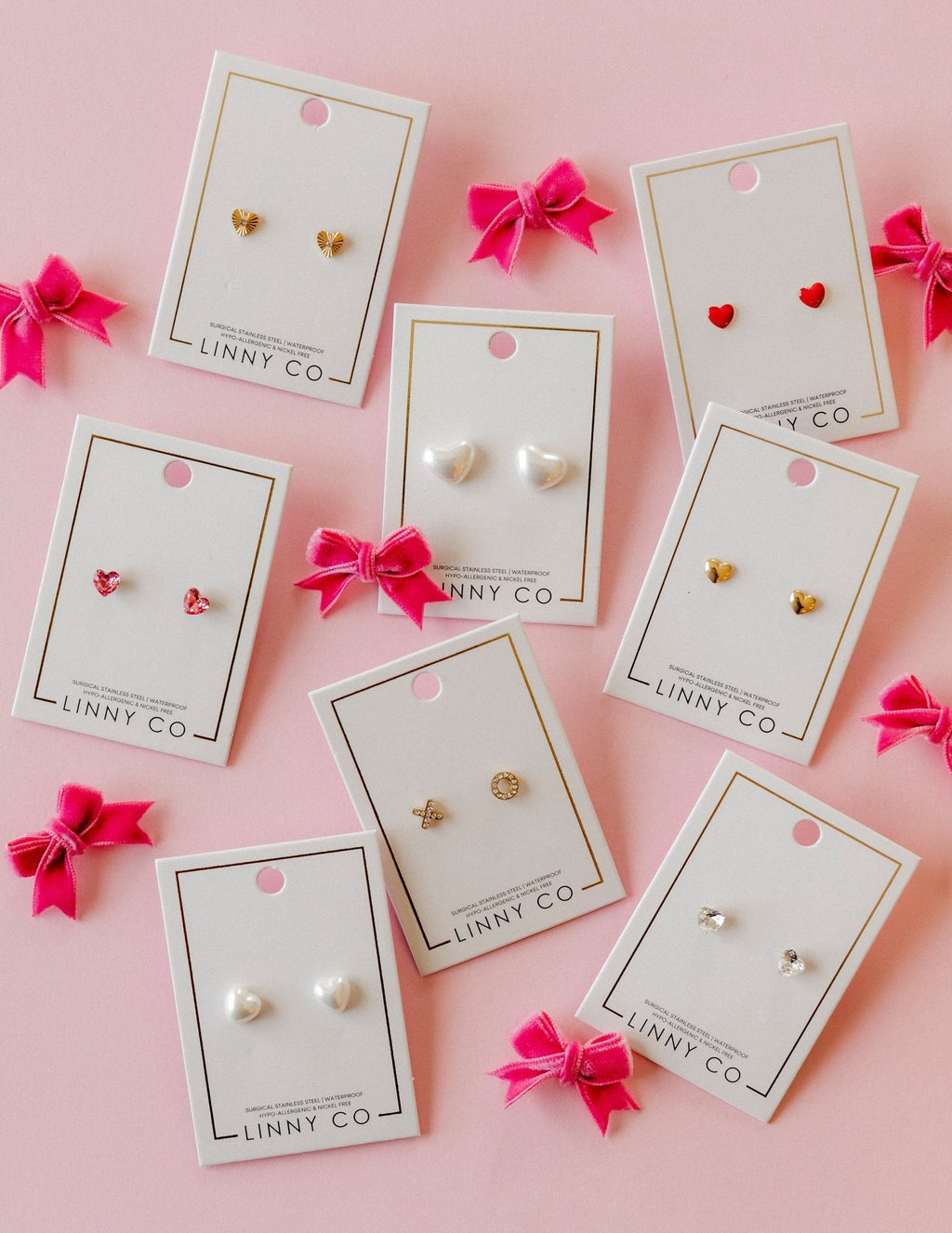 Screwback Stud Earrings - Hadley Gold
