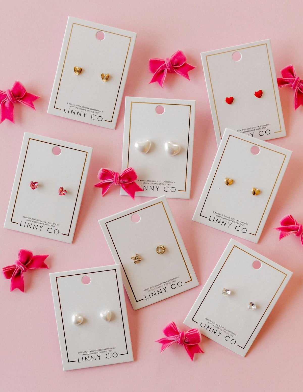 Screwback Stud Earrings - Hadley Gold