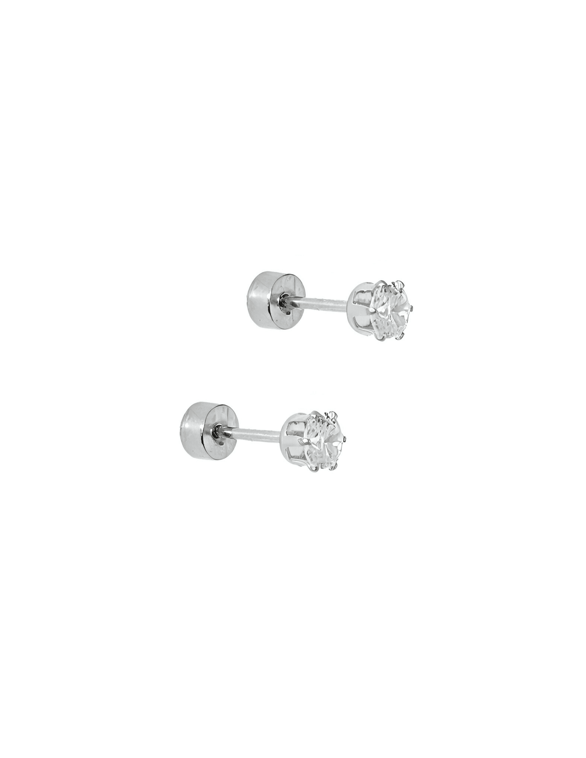 Screwback Stud Earrings - Helen Silver