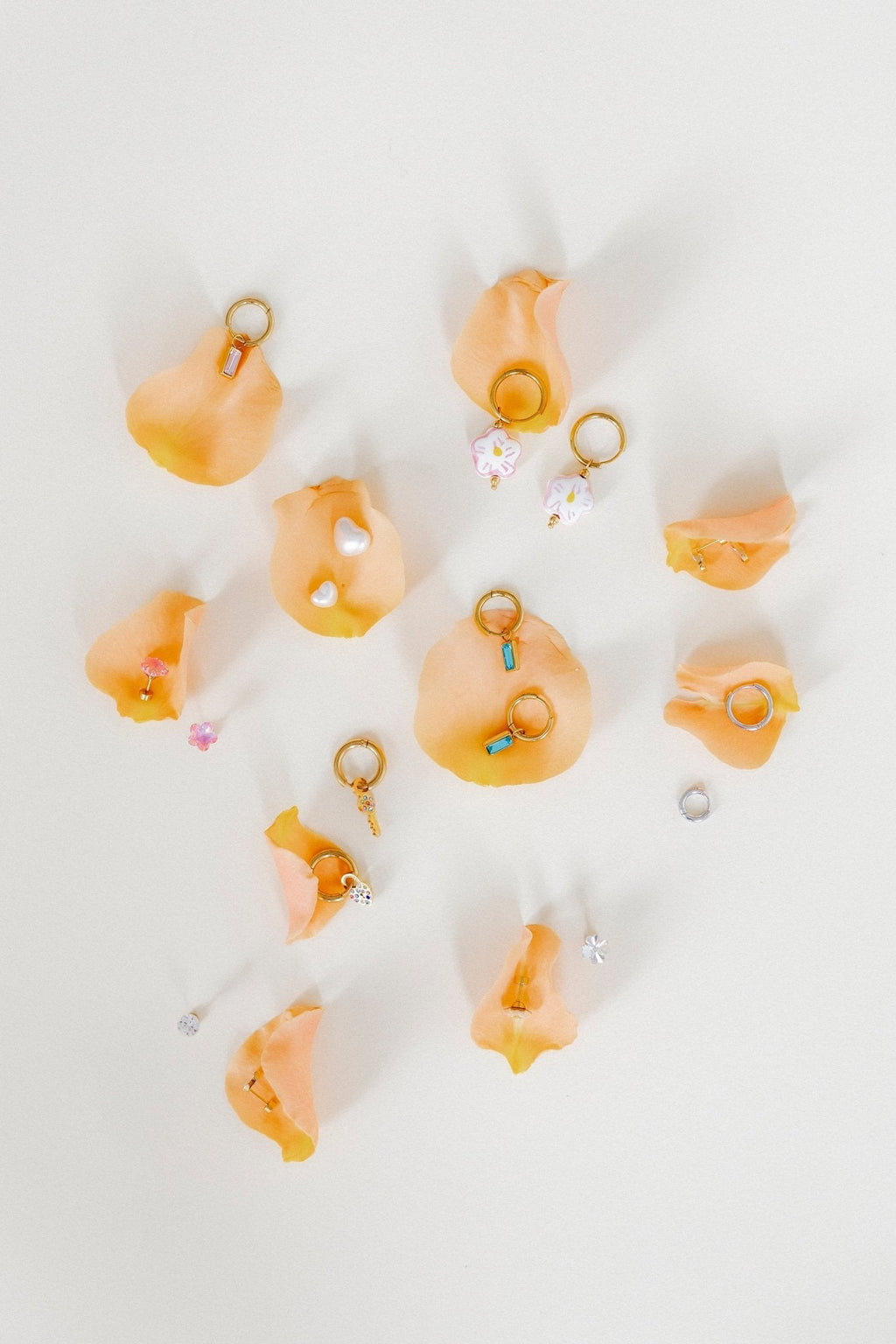 Screwback Stud Earrings Lux - Candy Star Bubblegum Pink